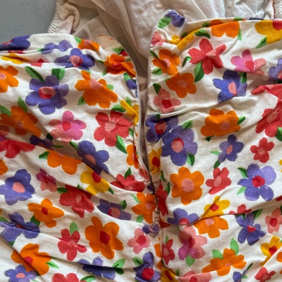 Peppermayo Red and Yellow Sundress Spaghetti Strap Backless - Picture 10 of 11